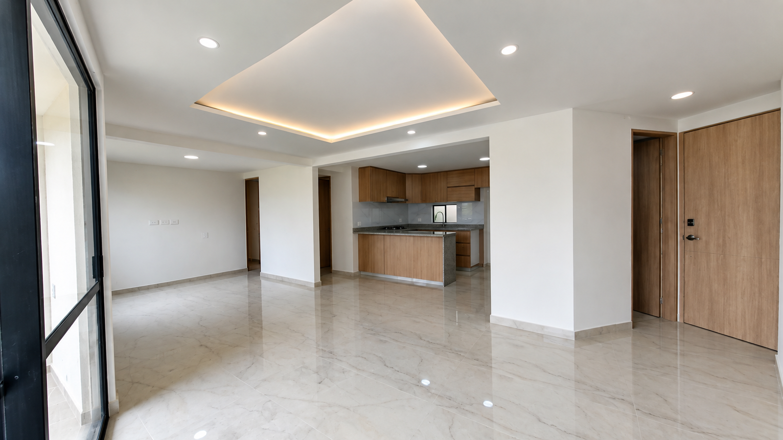 Apartamento moderno con cocina abierta y luz cálida Venta de apartamento en Avellana, Vivero Parque residencial, Cali